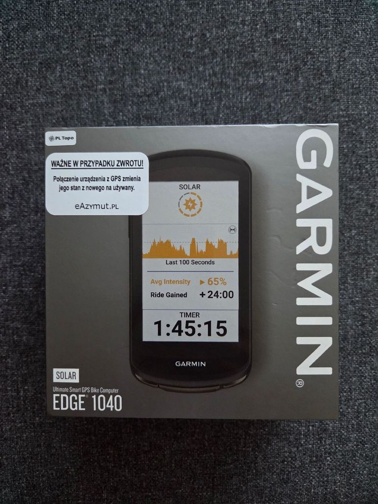 Used Garmin Edge 1040 Solar GPS Bike Computer bike — image 1 of 4