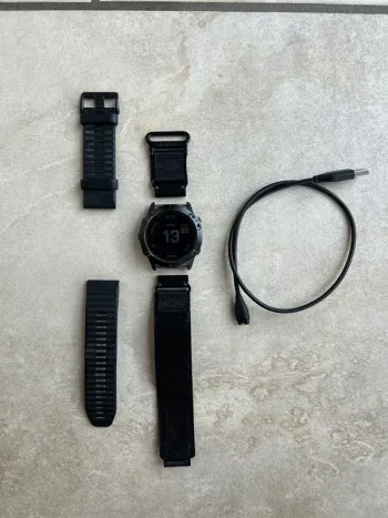 Brugt Garmin Fenix 6x Pro bike