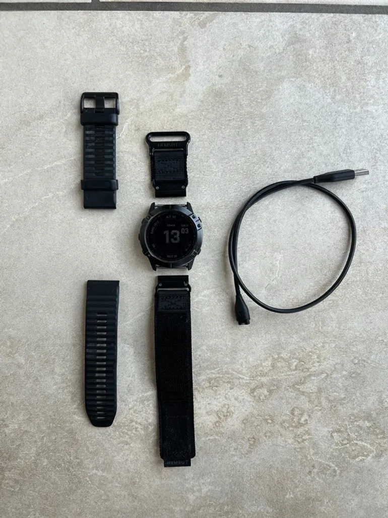 Brugt Garmin Fenix 6x Pro bike — billede 1 af 6