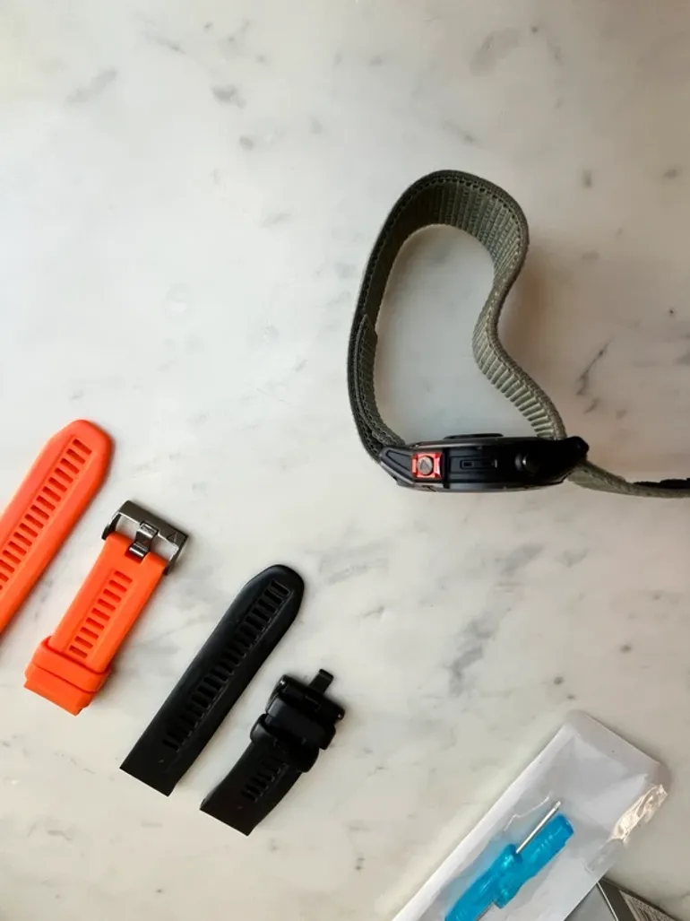 Brugt Garmin fenix 7x solar bike — billede 6 af 6
