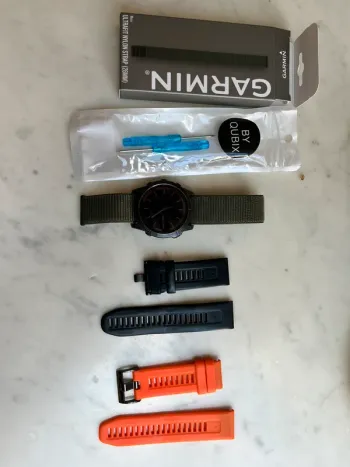 Brugt Garmin fenix 7x solar bike