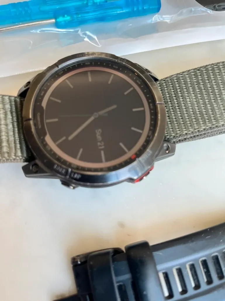 Brugt Garmin fenix 7x solar bike — billede 2 af 6