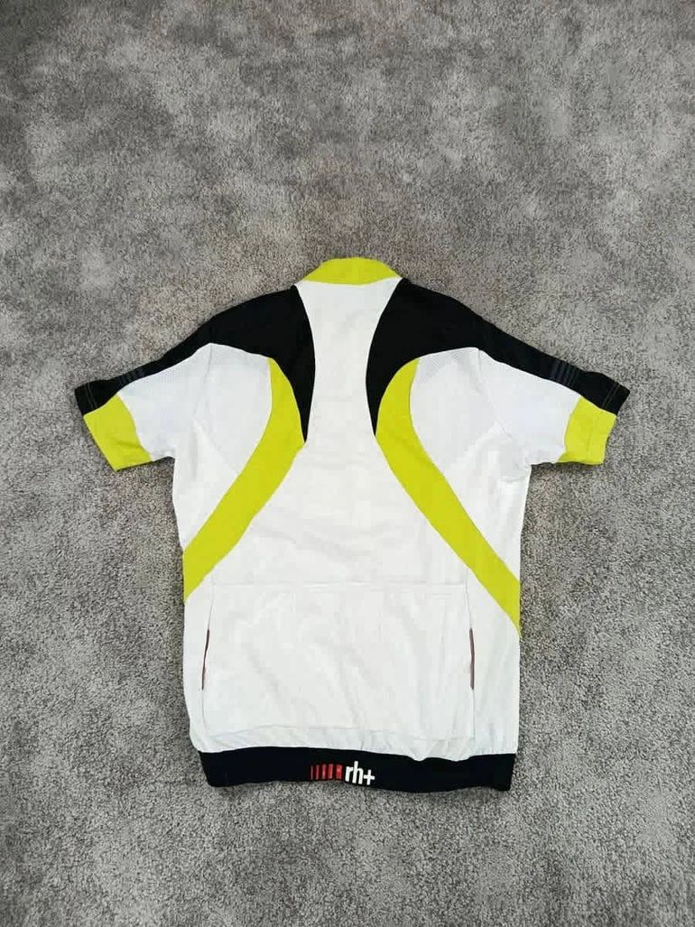 RH+ maillot velo homme taille M - 862225 - blanc - cycliste bike d'occasion — image 4 sur 6