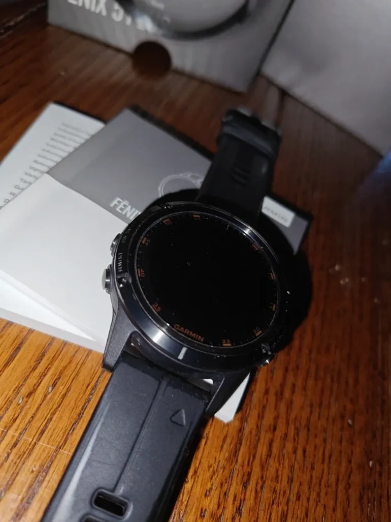 Brugt Garmin Fenix 5 plus bike — billede 3 af 10