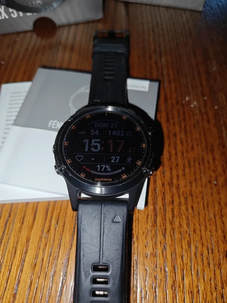 Brugt Garmin Fenix 5 plus bike — billede 2 af 10