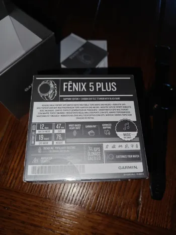 Brugt Garmin Fenix 5 plus bike — billede 10 af 10
