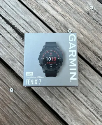 Used Garmin Fenix 7 Solar bike