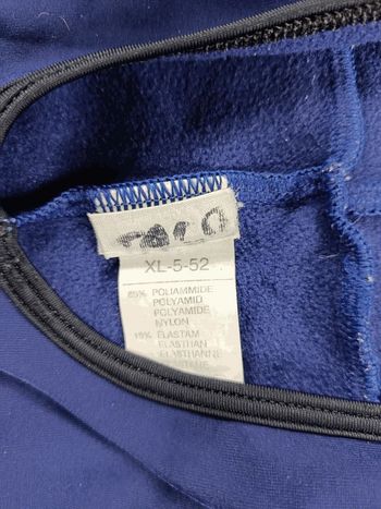 Używany Vermarc collant long homme taille XL - 81 3786 - bleu bike — zdjęcie 2 z 4