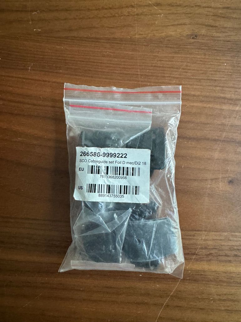 Brugt Scott Cableguide Set Foil 2018 bike — billede 1 af 2