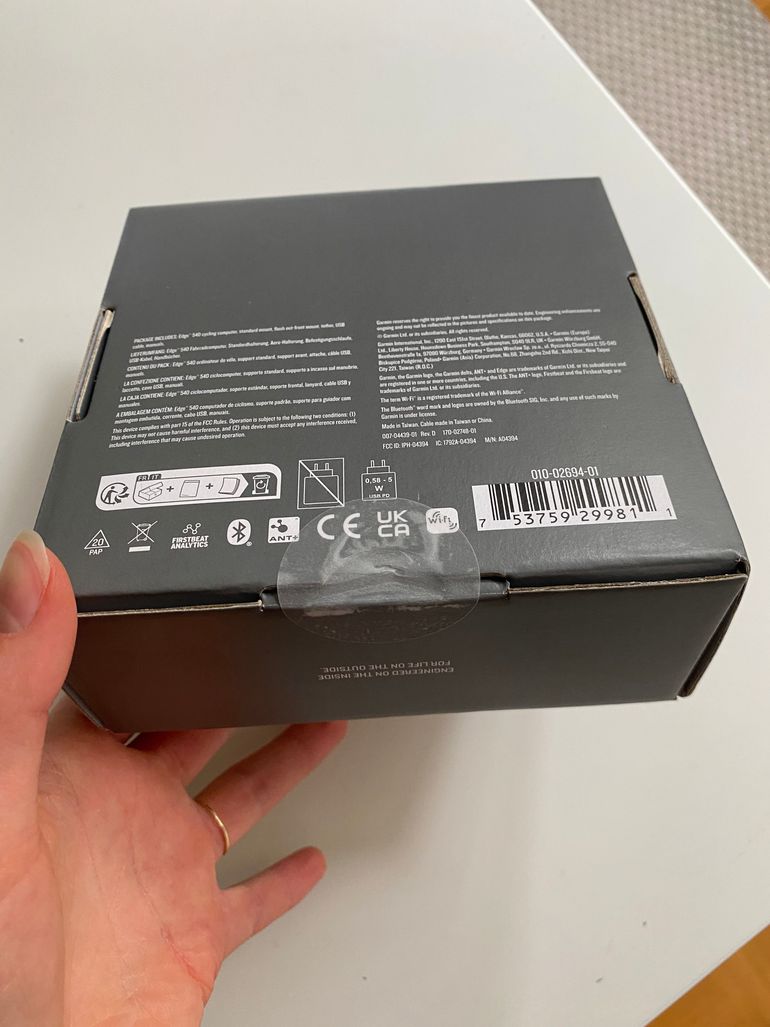 Brugt Garmin Edge 540 GPS Fahrradcomputer 2026 bike — billede 2 af 2