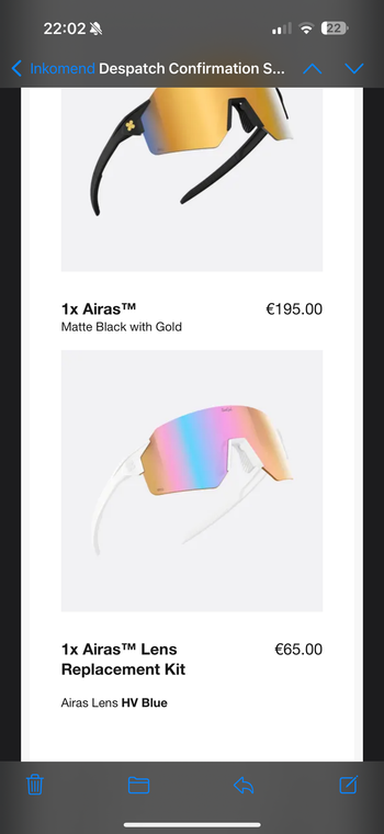Käytetty Sungod Airas Iris Photochromic Glasses 2025 bike — kuva 9 / 9