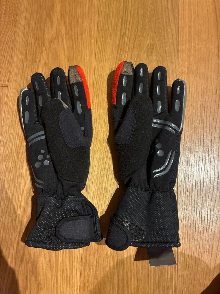 Used Craft Sportswear Siberian 2.0 Split Finger Wind Gloves bike — image 2 of 2
