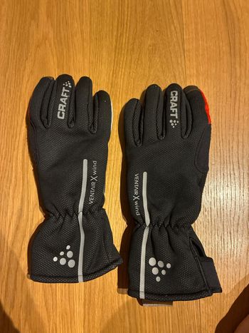 Used Craft Sportswear Siberian 2.0 Split Finger Wind Gloves bike