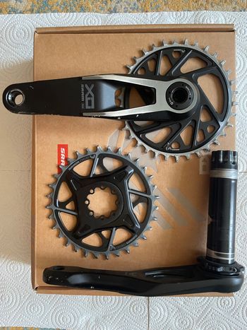 Použité Sram X0 AXS T-type Powermeter Crankset 2025 bike