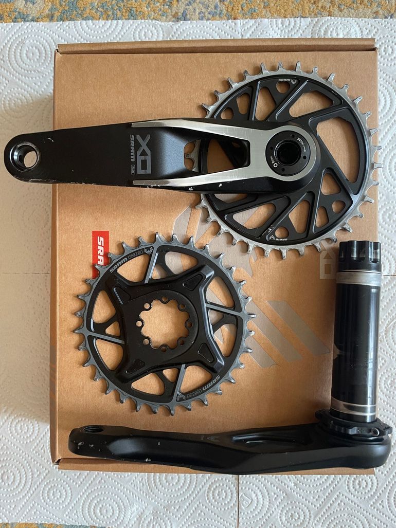 Used Sram X0 AXS T-type Powermeter Crankset 2025 bike — image 1 of 9