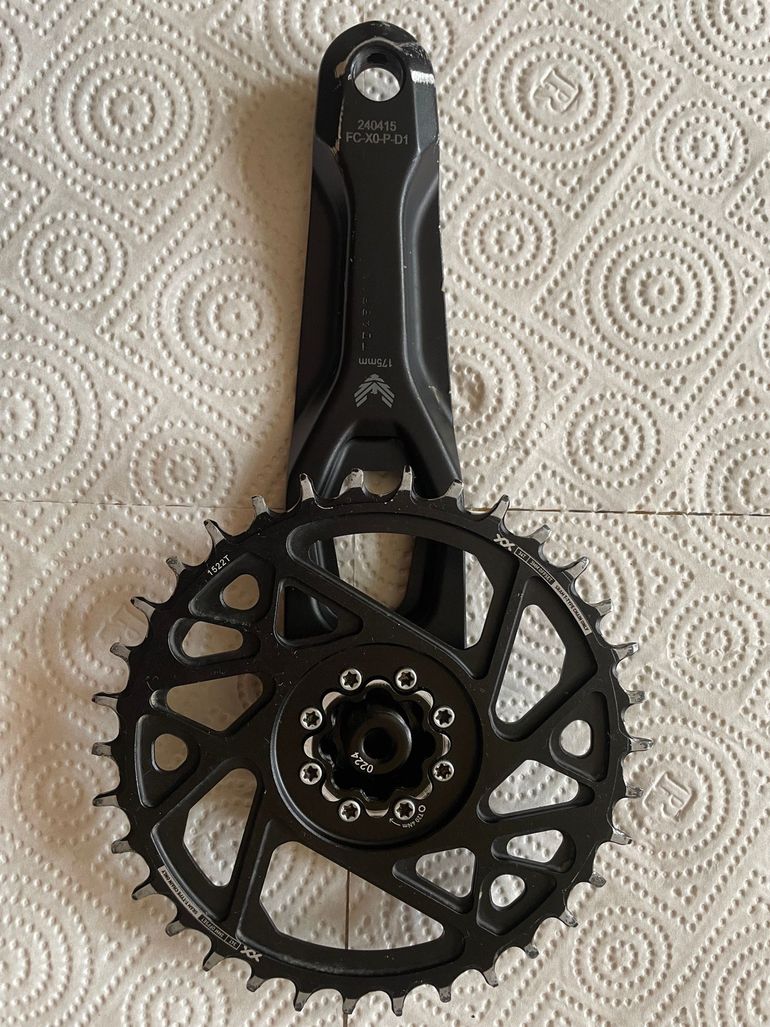 Used Sram X0 AXS T-type Powermeter Crankset 2025 bike — image 4 of 9