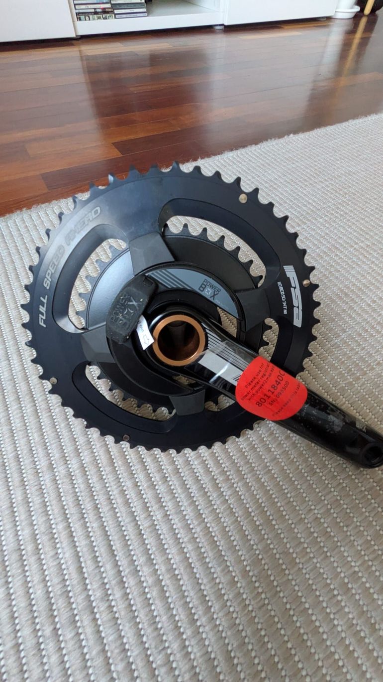 Gebrauchtes Fsa Powerbox Alloy Power Meter Crankset 170mm 50/34T bike — Bild 1 von 8