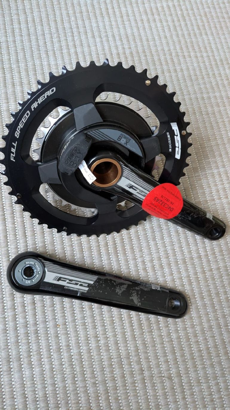 Used Fsa Powerbox Alloy Power Meter Crankset 170mm 50/34T bike — image 1 of 5