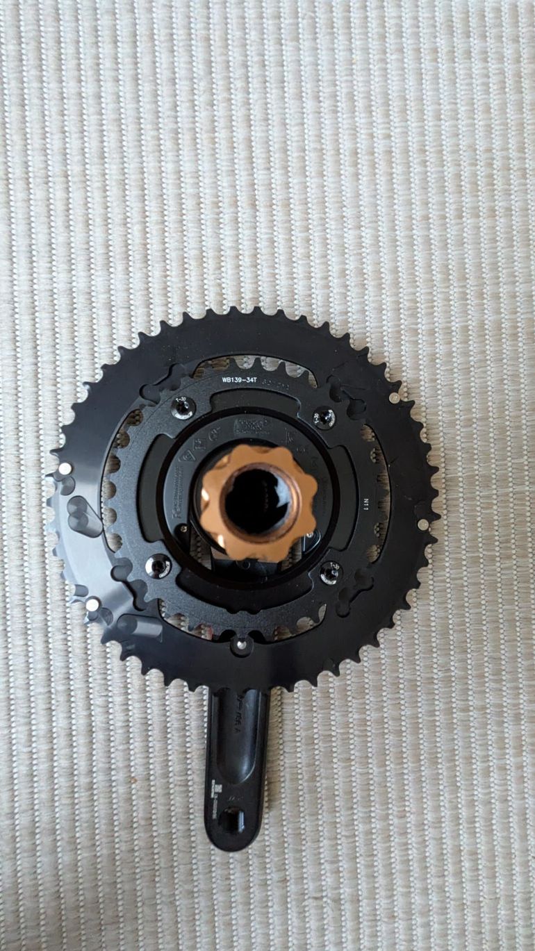 Gebrauchtes Fsa Powerbox Alloy Power Meter Crankset 170mm 50/34T bike — Bild 2 von 8