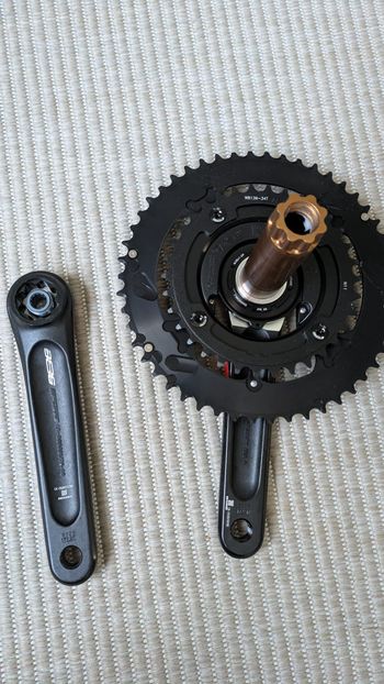 Gebrauchtes Fsa Powerbox Alloy Power Meter Crankset 170mm 50/34T bike — Bild 5 von 8