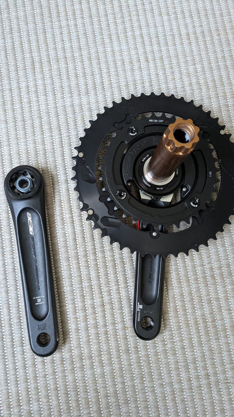 Gebrauchtes Fsa Powerbox Alloy Power Meter Crankset 170mm 50/34T bike — Bild 5 von 8