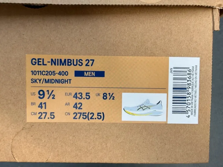 Used Asics Gel-Nimbus 27 bike — image 11 of 11