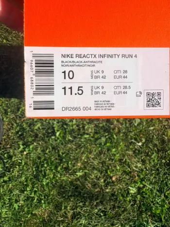 Used Nike ReactX Infinity Run 4 bike — image 5 of 6