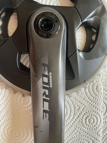 Used Sram Force AXS Crankset 46/33 170mm 2024 bike — image 6 of 7