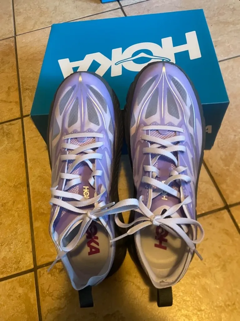 Käytetty Hoka violet shoes size 42 bike — kuva 3 / 4