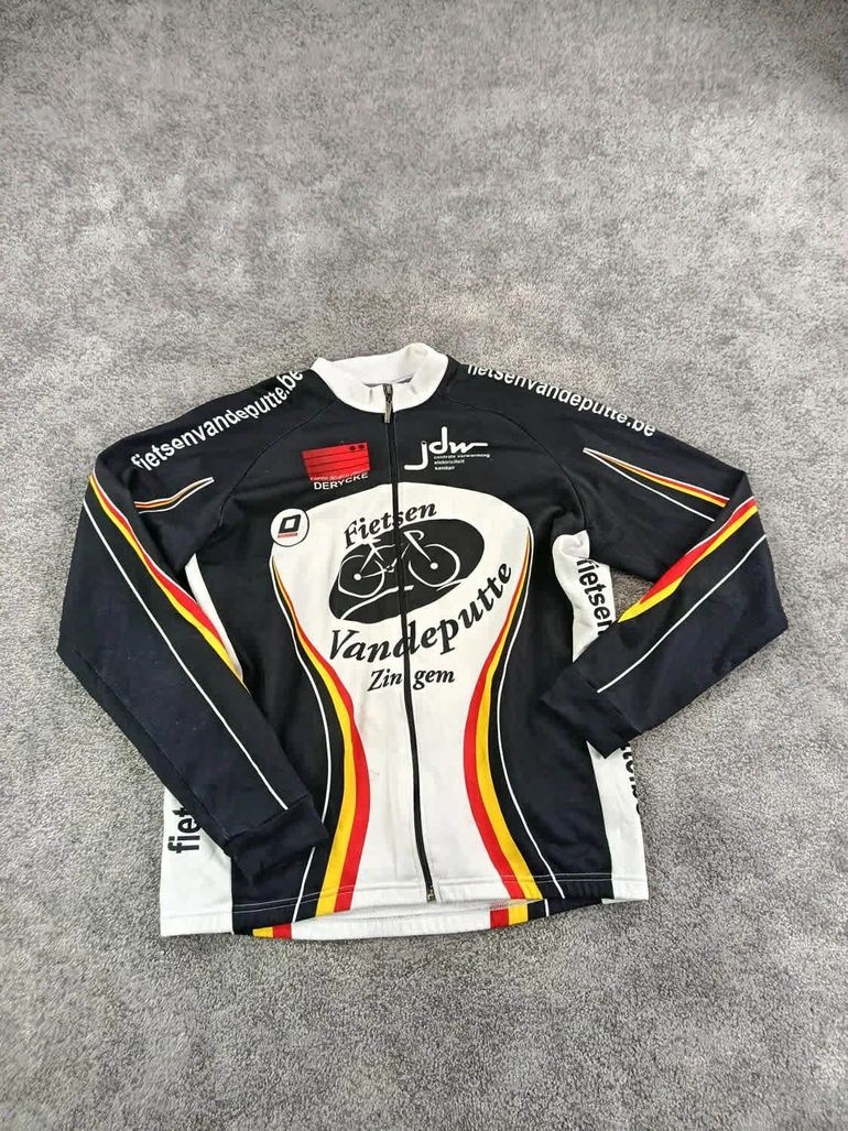 Used doltcini veste mi-saison velo homme taille 4xl - 12 6052 cyclisme route respirant bike — image 1 of 6