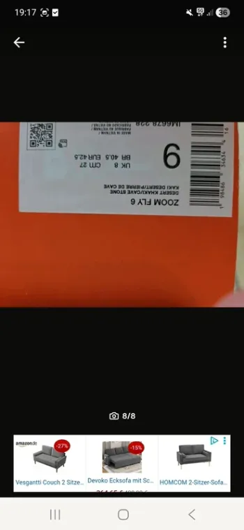 Käytetty Nike Zoom Fly 6 bike
