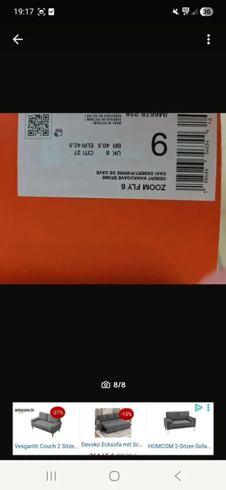 Käytetty Nike Zoom Fly 6 bike — kuva 1 / 7