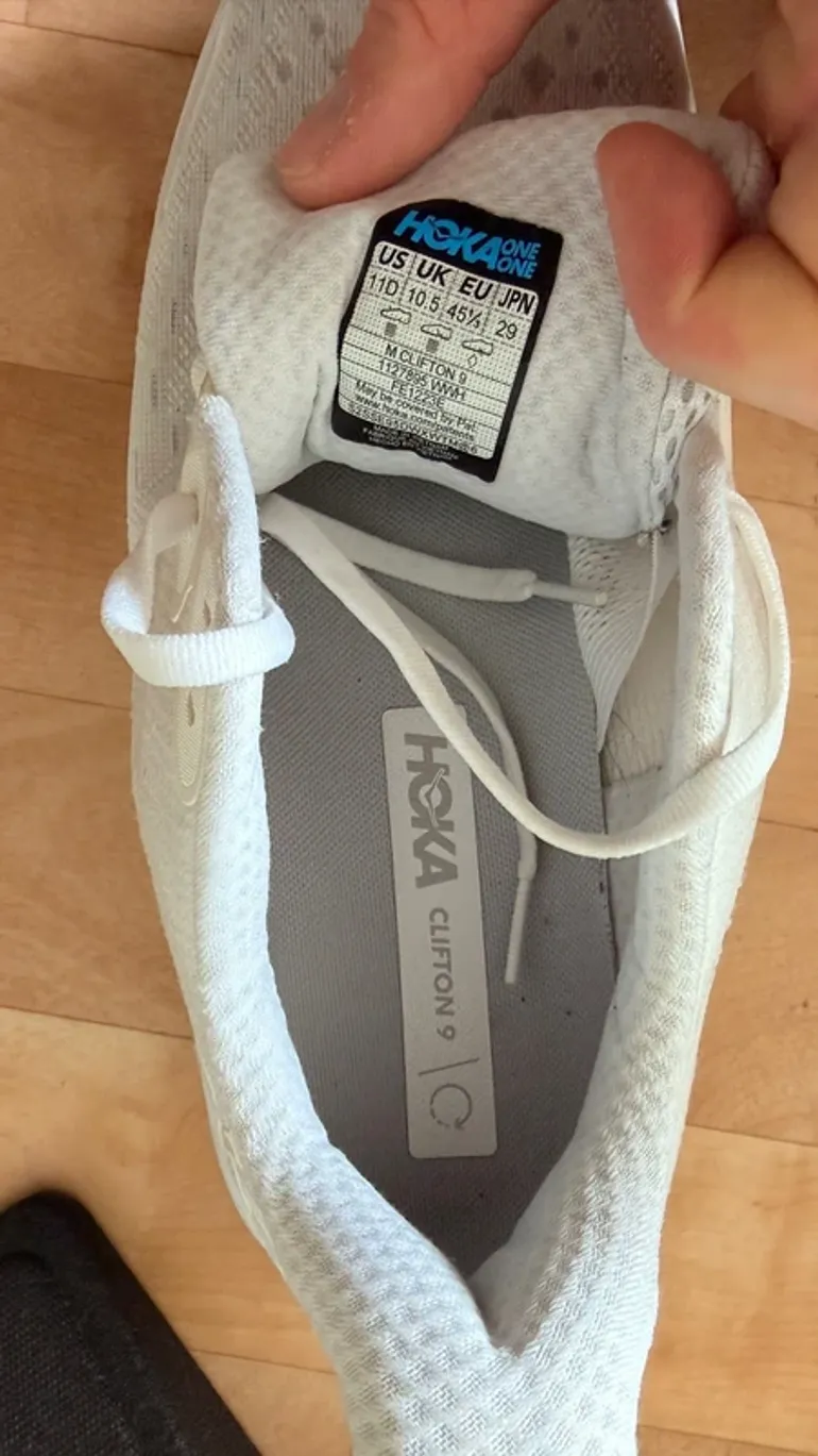 Used Hoka Clifton 9 bike — image 5 of 5