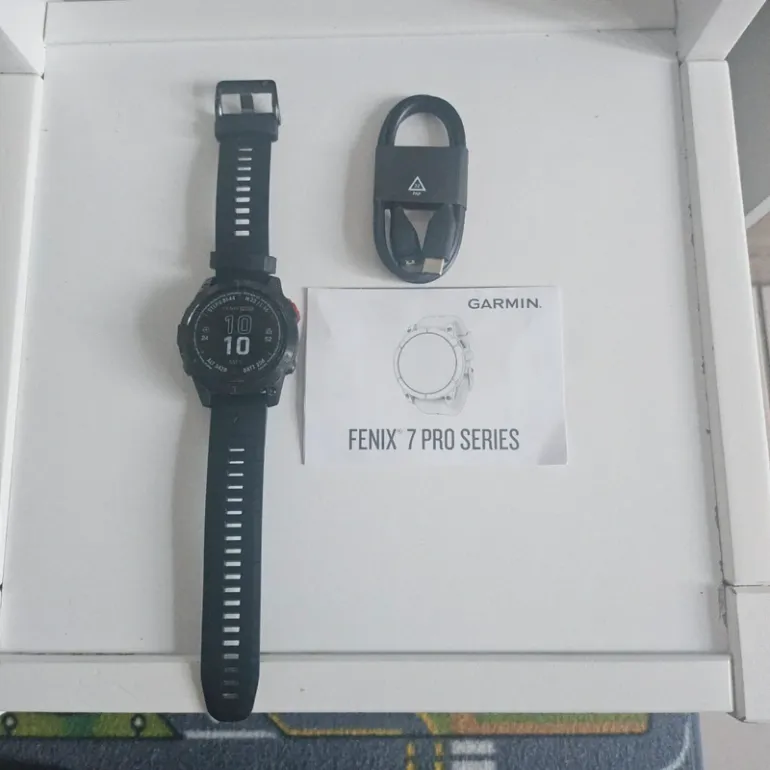 Brugt Garmin Fenix 7 Pro Solar bike — billede 1 af 3