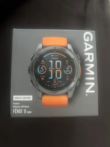Brugt Garmin Fenix 8 51mm Sapphire bike