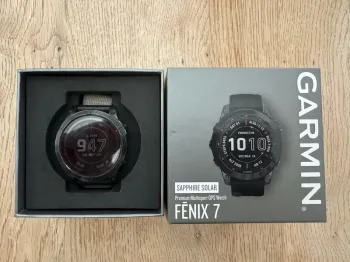 Brugt Garmin Fenix 7 Sapphire Solar bike