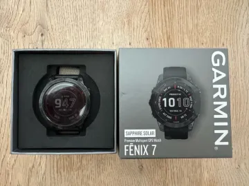 Used Garmin Fenix 7 Sapphire Solar bike — image 1 of 3