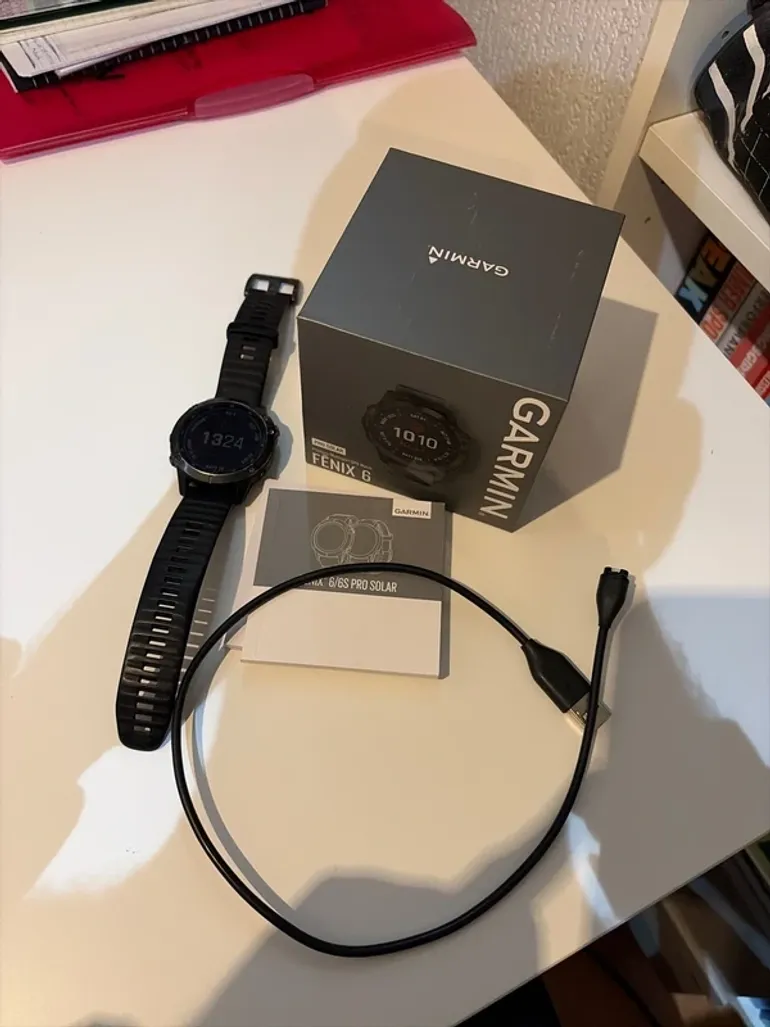 Brugt Garmin Fenix Pro Solar 47mm bike — billede 5 af 5