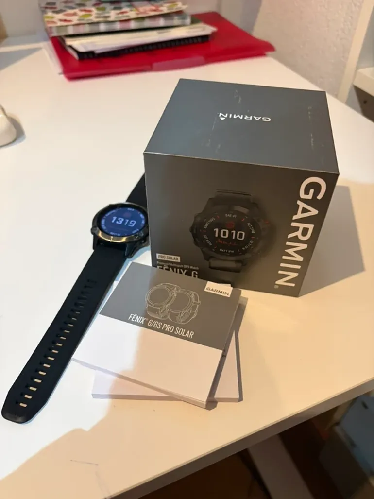 Brugt Garmin Fenix Pro Solar 47mm bike — billede 4 af 5