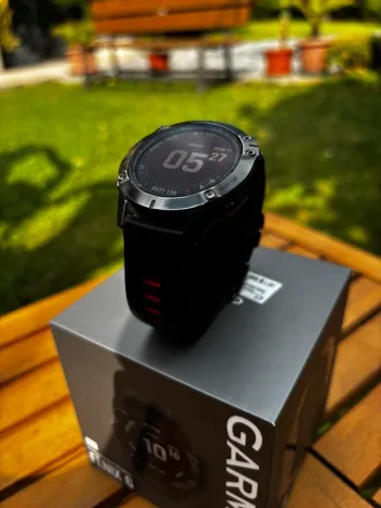 Brugt Garmin Fenix 6 Pro bike