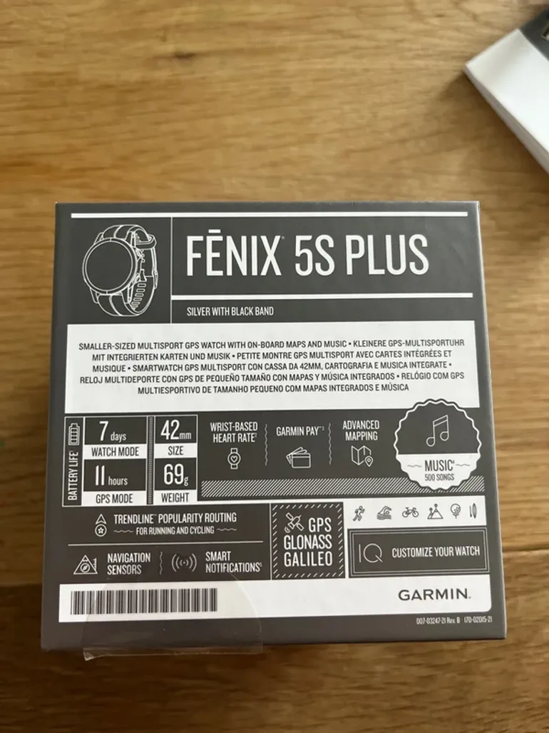 Brugt Garmin Fenix 5s plus bike — billede 3 af 3