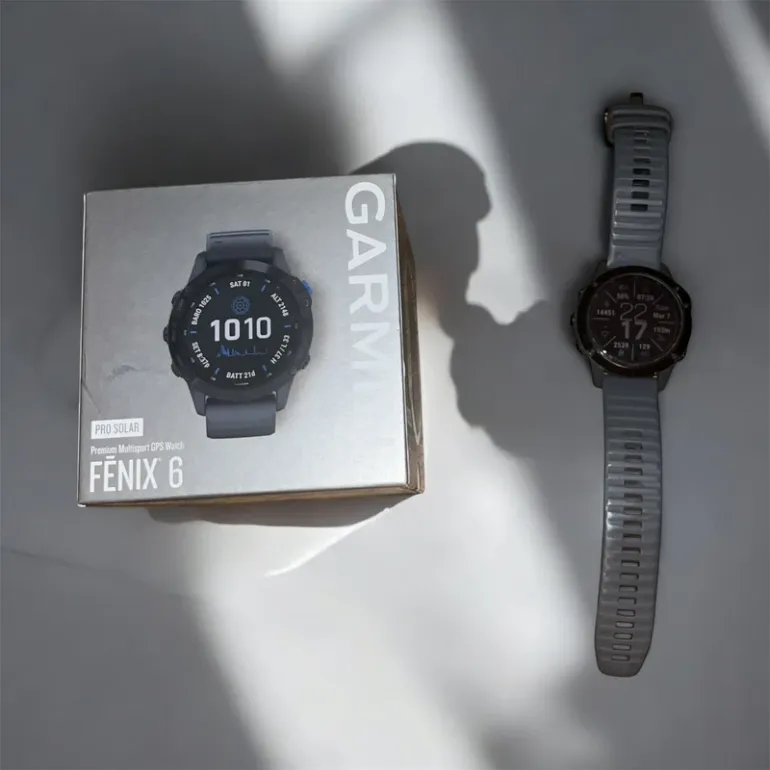 Brugt Garmin Fenix 6 Pro Solar bike — billede 4 af 5