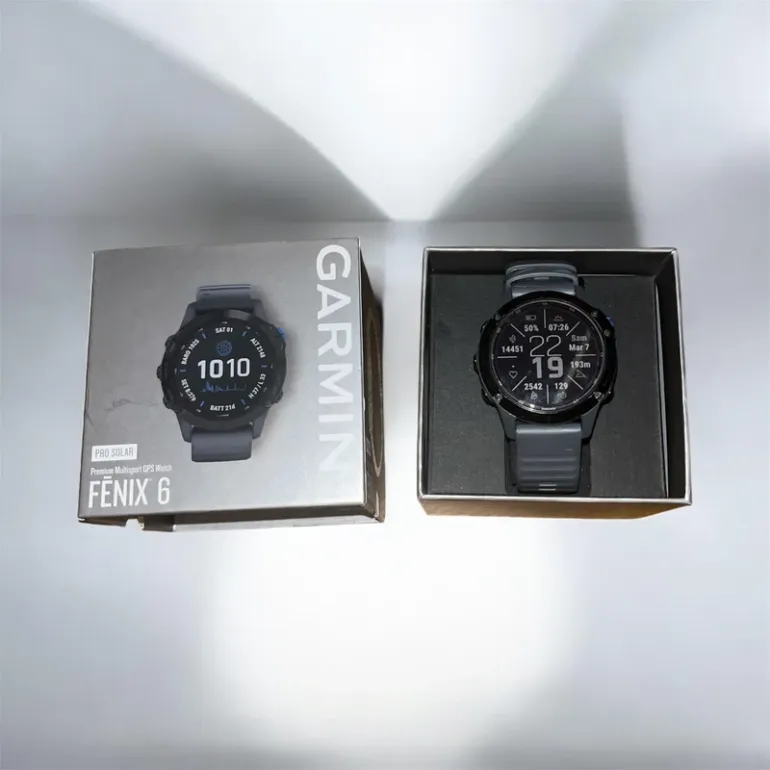Brugt Garmin Fenix 6 Pro Solar bike — billede 3 af 5