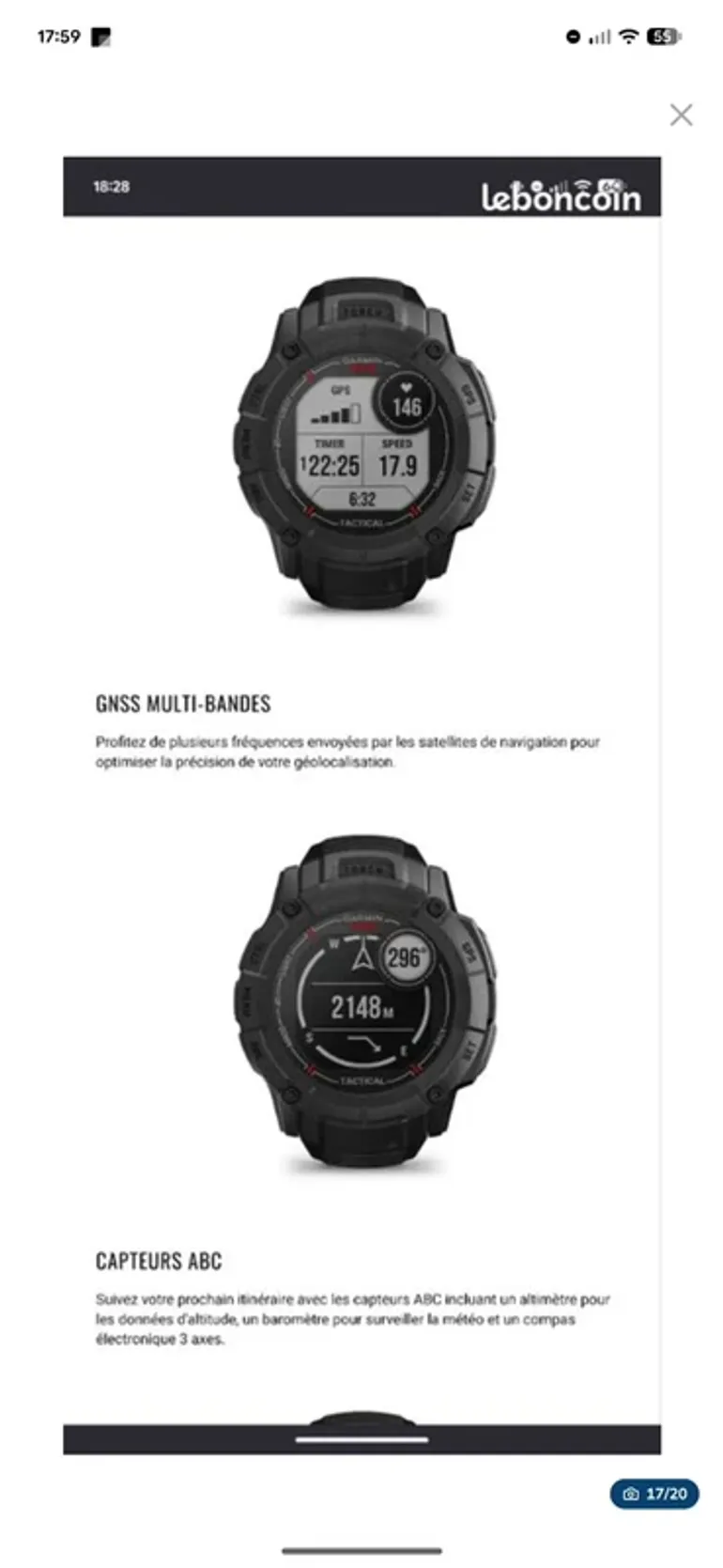 Used Garmin Instinct 2x Solar Tactical Edition bike — image 14 of 15