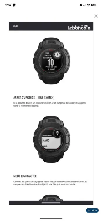 Used Garmin Instinct 2x Solar Tactical Edition bike — image 13 of 15