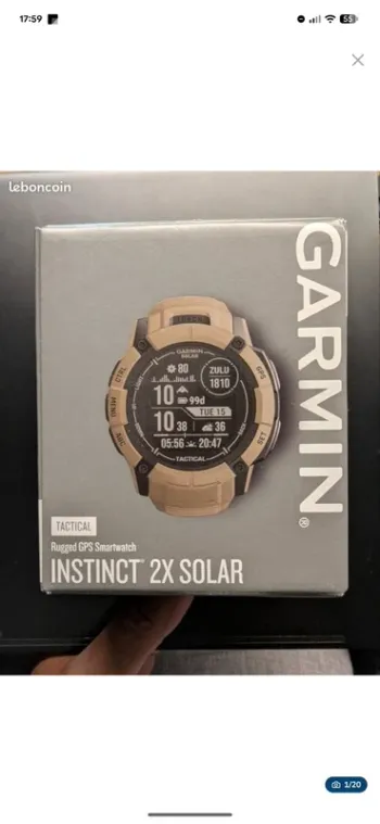 Used Garmin Instinct 2x Solar Tactical Edition bike — image 4 of 15