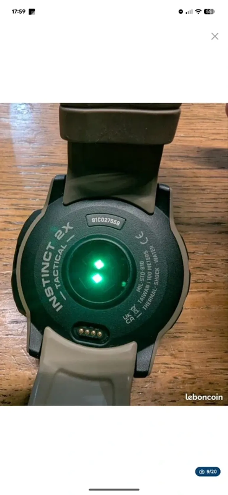Used Garmin Instinct 2x Solar Tactical Edition bike — image 9 of 15