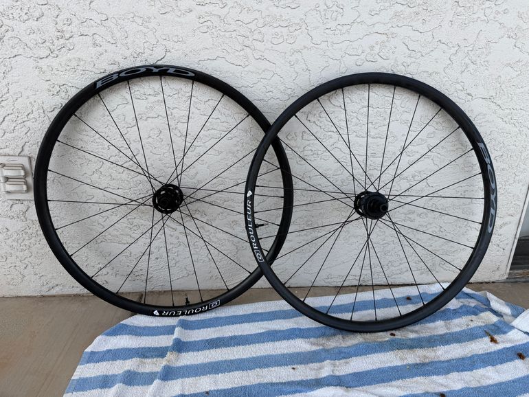 Used Boyd Rouleur Wheelset SRAM XDR Tubeless Ready 2025 bike — image 1 of 3
