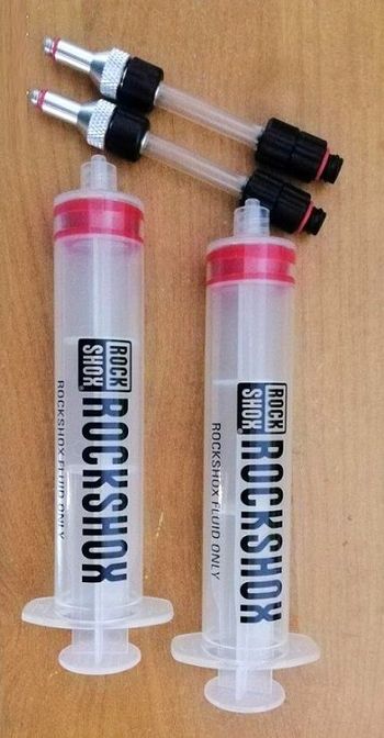 Used RockShox Kit de purge Lot de 2 seringue pour Reverb Xloc bike