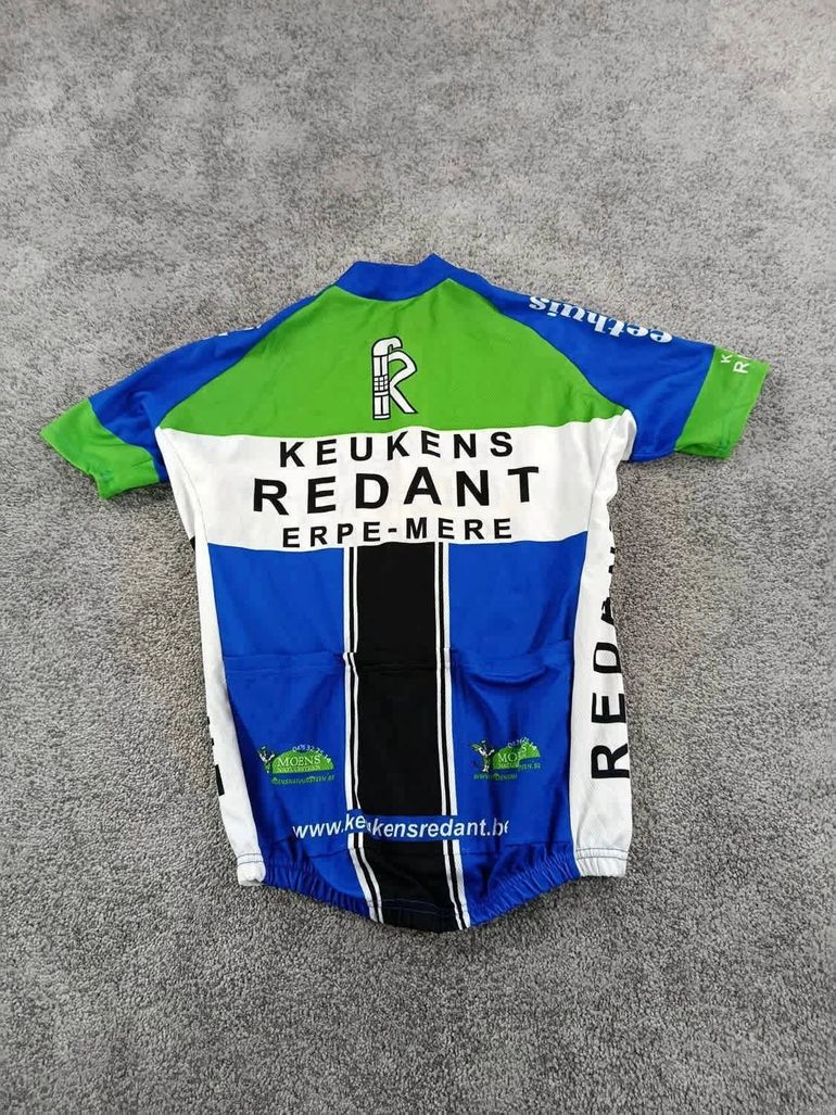 Used doltcini maillot velo homme taille L - 14 6099 cyclisme route respirant Keukens Redant bike — image 5 of 6
